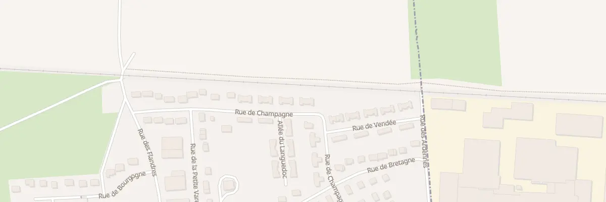 Plan du 3 Rue de Champagne au Manoir