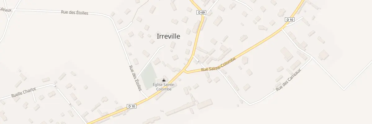 Plan du 5 Rue du Val de Cailly à Irreville