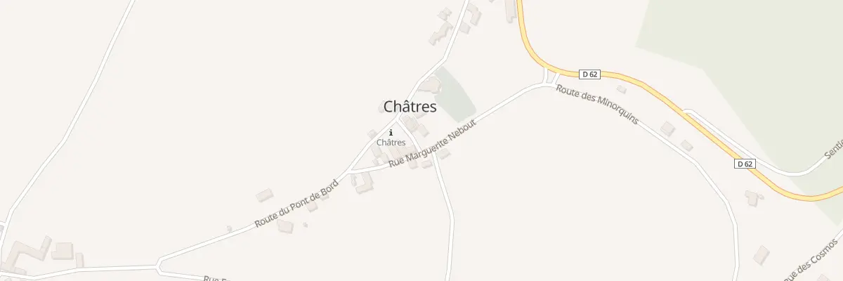 Plan du 2 Les Nebouts à Châtres