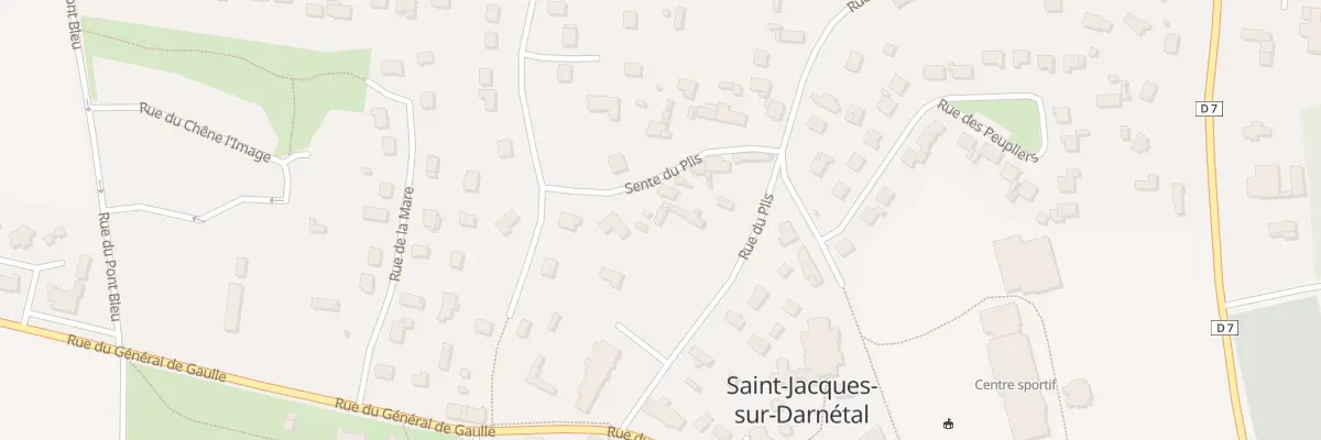 Plan du 3B Sen du Plis à Saint-Jacques-sur-Darnétal