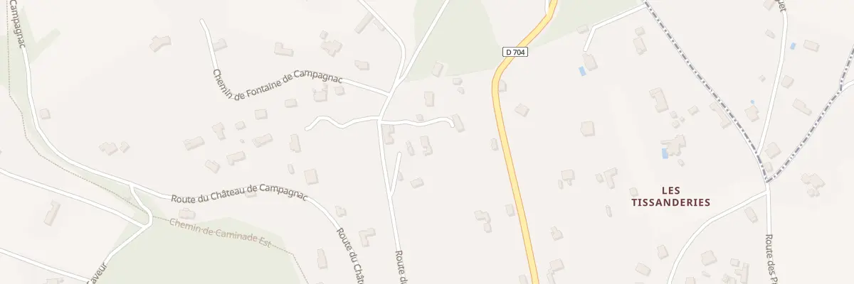 Plan du 1050 Rte du Pont de Campagnac à Sarlat-la-Canéda