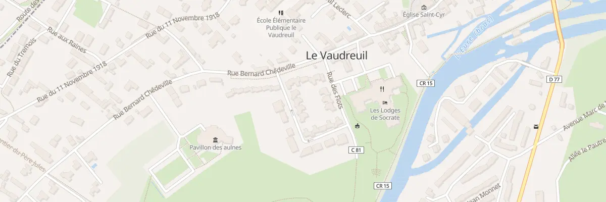 Plan du 4 All du Parc au Vaudreuil