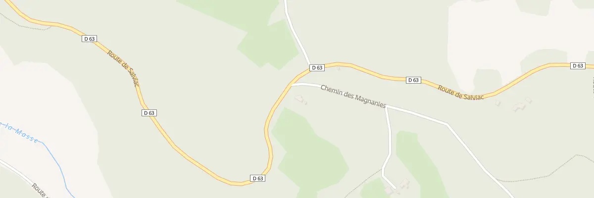 Plan du 1494 Rte de Salviac à Marminiac