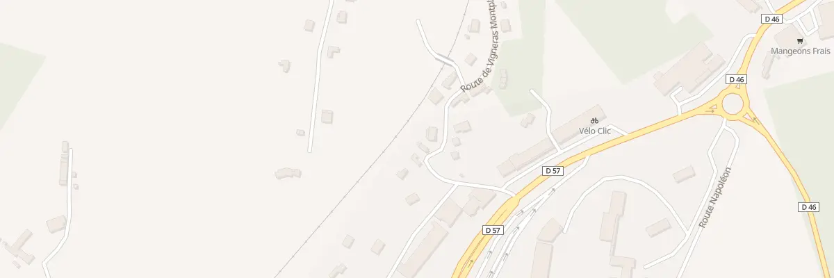 Plan du 7 Rte de Vigneras Montplaisir à Sarlat-la-Canéda