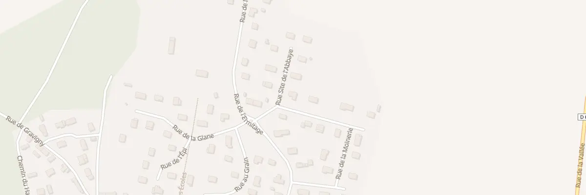 Plan du 2 Rue Site de l’Abbaye à Huest
