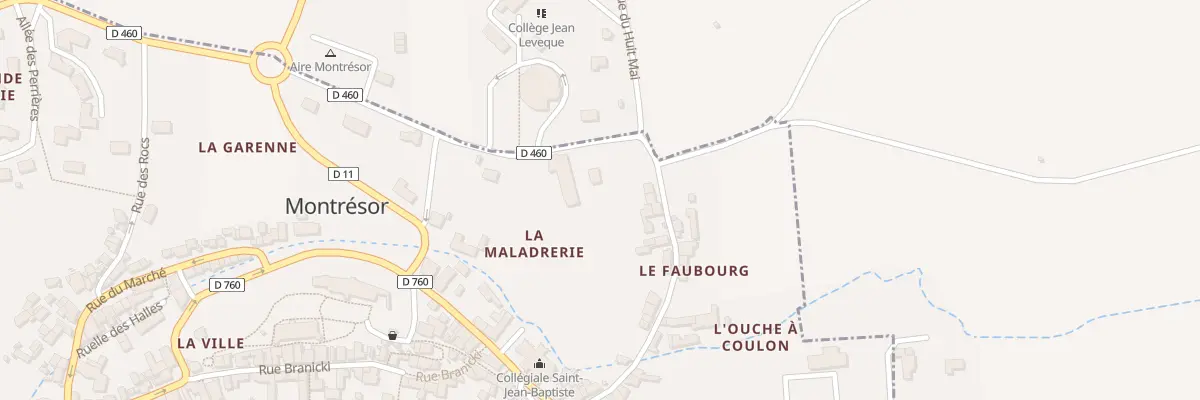 Plan du 18 Rue du 8 Mai à Montrésor