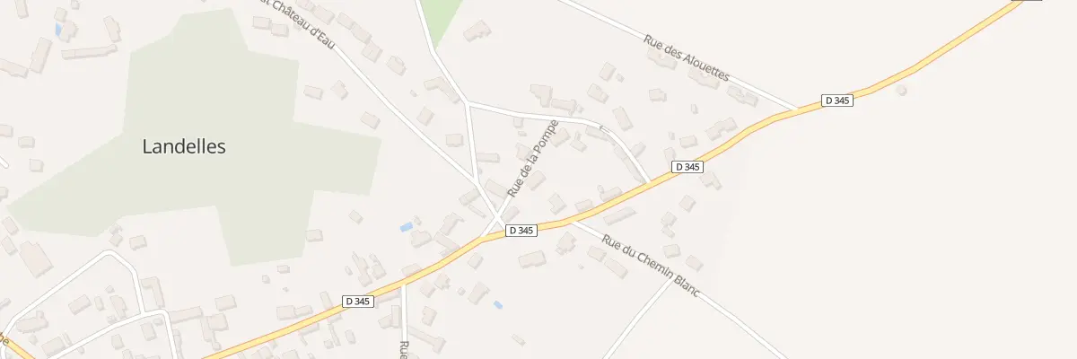 Plan du 2B Rue du Chemin Vert à Landelles