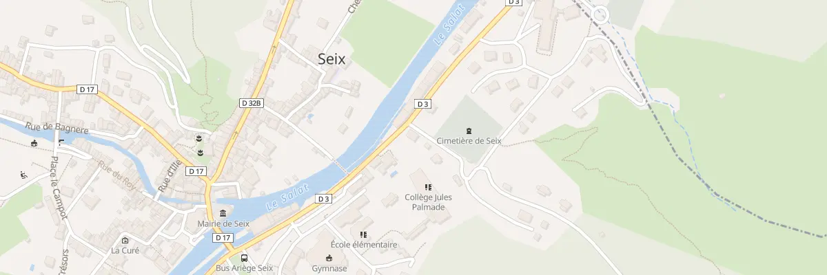 Plan du 6 Av de la Barraque à Seix