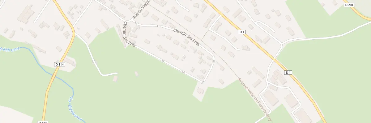 Plan du 373 Che des Pres à Dampierre-Saint-Nicolas