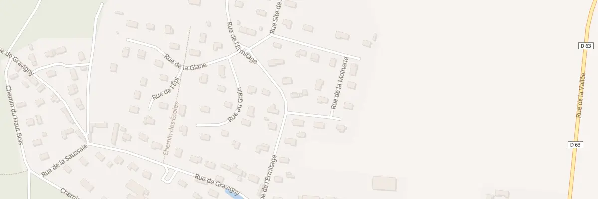 Plan du 10 Rue de l’Ermitage à Huest