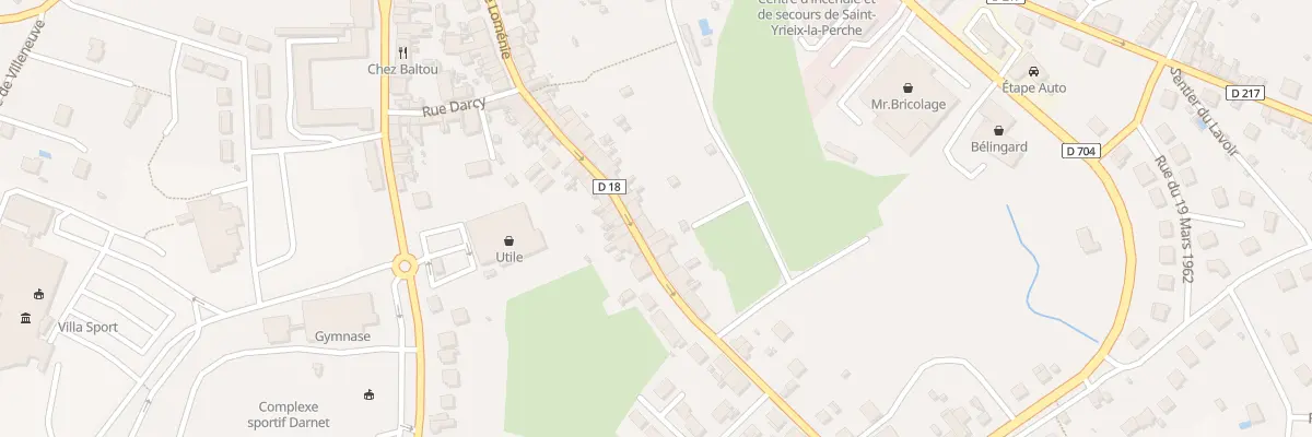 Plan du 31 Rue des Salines à Saint-Yrieix-la-Perche