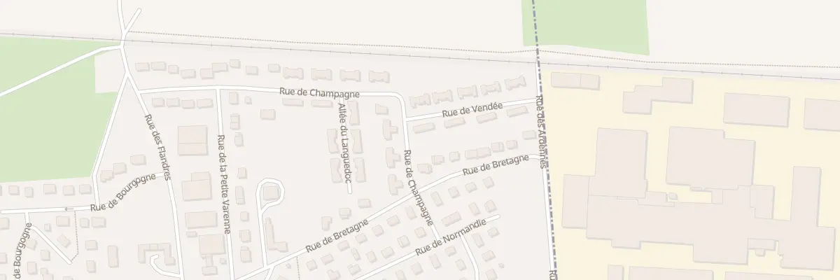 Plan du 2 Rue de Vendée au Manoir