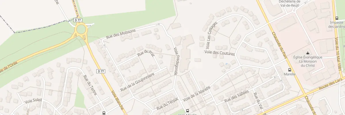Plan du 47 Voie Fredegonde à Val-de-Reuil
