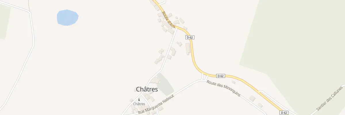 Plan du 44 Vieillemare à Châtres