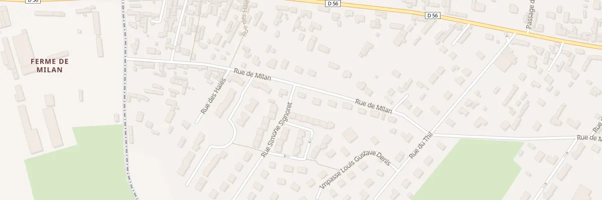 Plan du 919 Rue de Milan à Saint-Nicolas-d’Aliermont