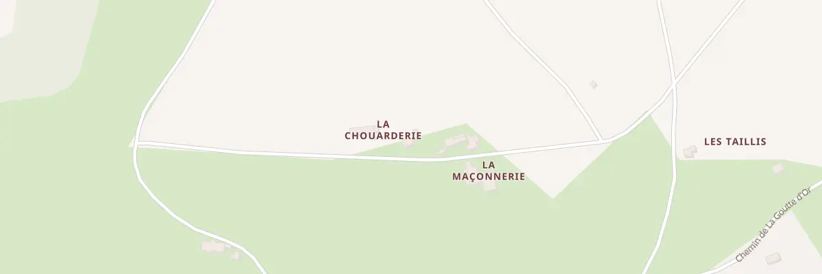 Plan du 3 La Maçonnerie à Fréteval