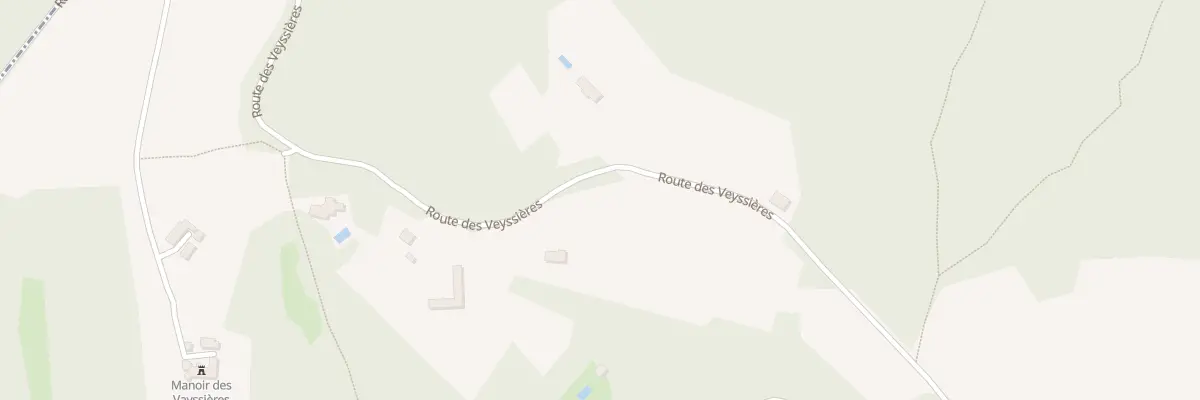 Plan du 363 Les Veyssieres à Vitrac