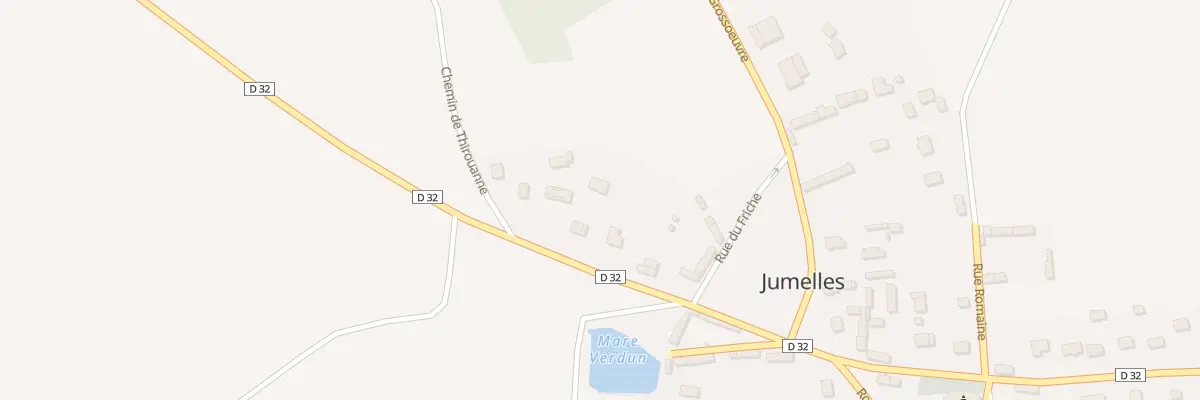 Plan du 6 Rte de Saint-andré à Jumelles