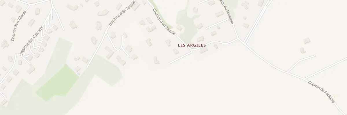 Plan du 22B Che d’En Téoulé à Lévignac