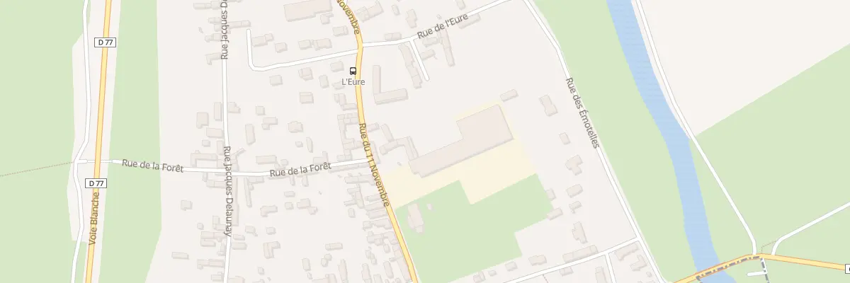 Plan du 64 Rue du Onze Novembre à Léry