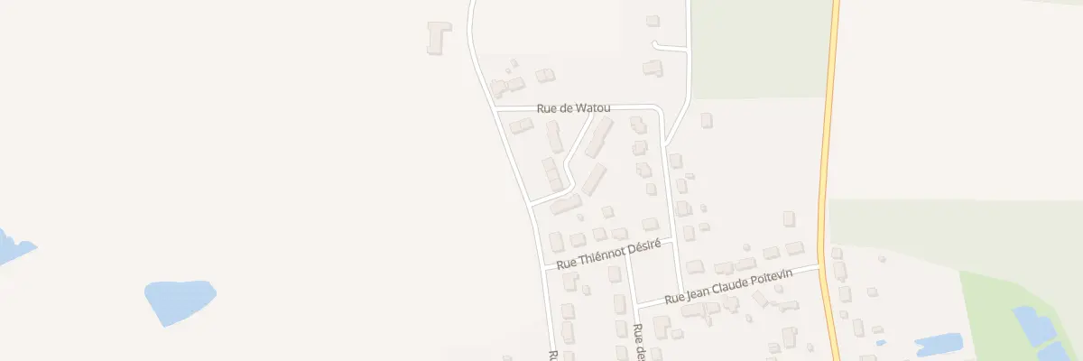 Plan du 3 Rue de Watou à Mézières-en-Brenne