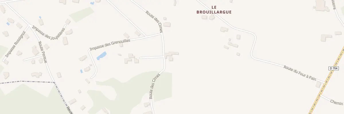 Plan du 626 Rte des Cimes à Marcillac-Saint-Quentin