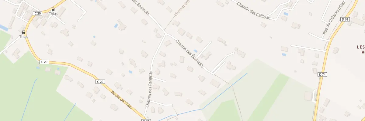 Plan du 292 Che des Ecureuils à Isle
