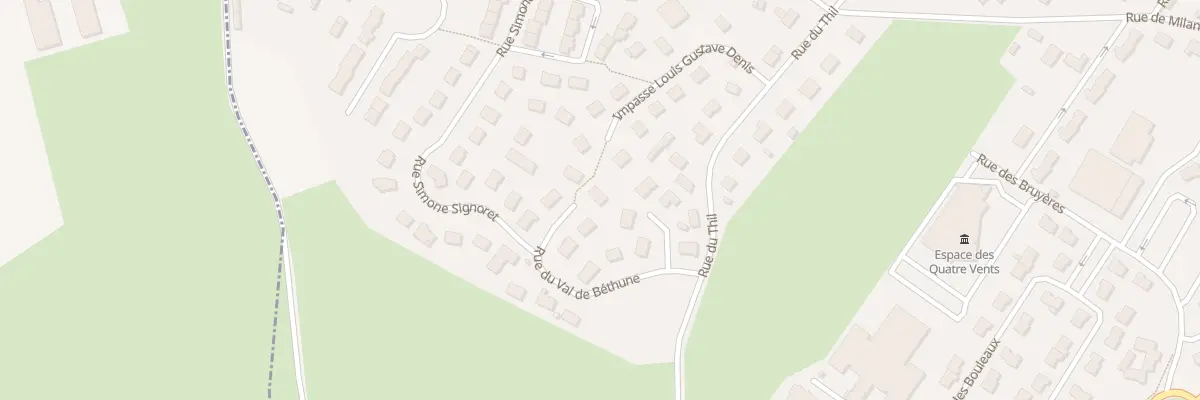 Plan du 298 Rue du Val de Béthune à Saint-Nicolas-d’Aliermont