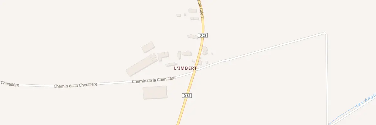 Plan du 1364 Rte de Laleu à Pontlevoy
