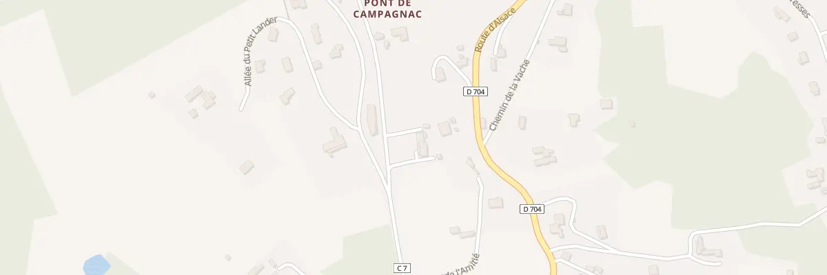 Plan du 516 Rte du Pont de Campagnac à Sarlat-la-Canéda