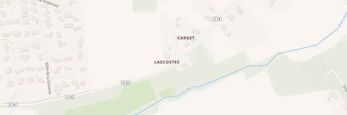 Plan du 63 Che de Starguets à Fontenilles