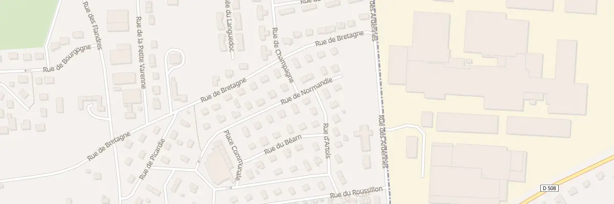 Plan du 10 Rue d’Artois au Manoir