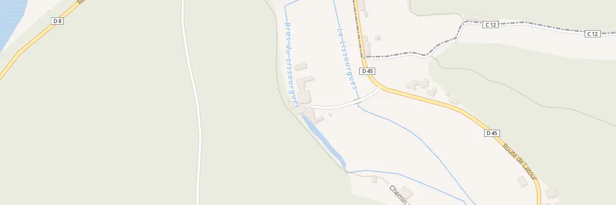 Plan du 60 Rte de Latour à Bélaye