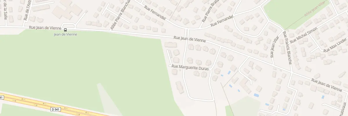 Plan du 8 Rue Simone Signoret à Limoges