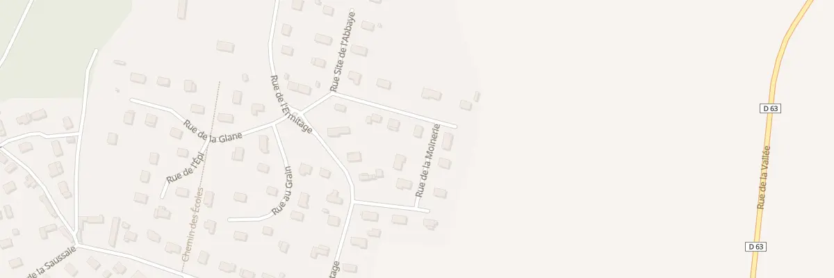 Plan du 5 Rue de la Moinerie à Huest