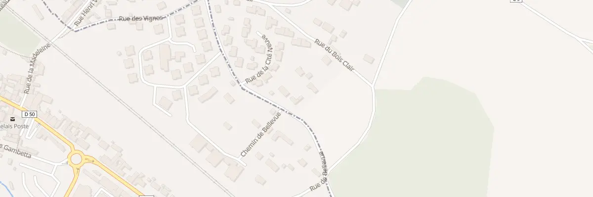 Plan du 15 Rue de Bellevue à La Madeleine-de-Nonancourt
