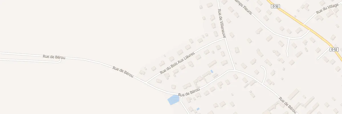 Plan du 7 Rue du Bois aux Lièvres à Prey