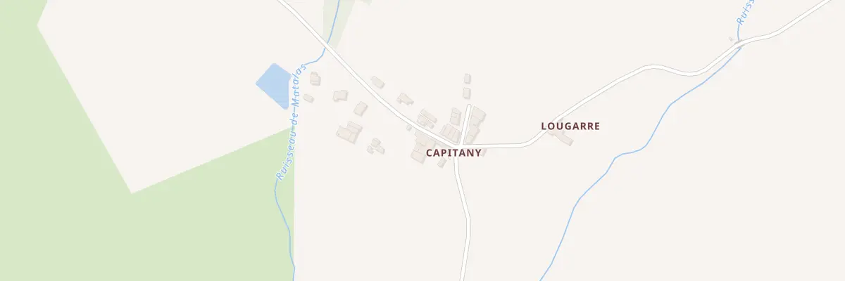Plan du 1 Capitany Hameau à Montesquieu-Volvestre