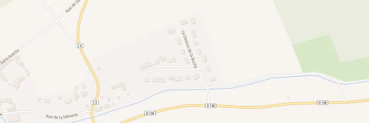 Plan du 5 Le Dessus de la Buche à Villefrancœur