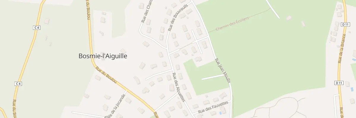 Plan du 7 Rue des Bouvreuils à Bosmie-l’Aiguille
