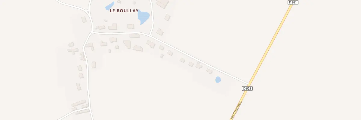 Plan du 8 Le Boullay Sud à Vieuvicq