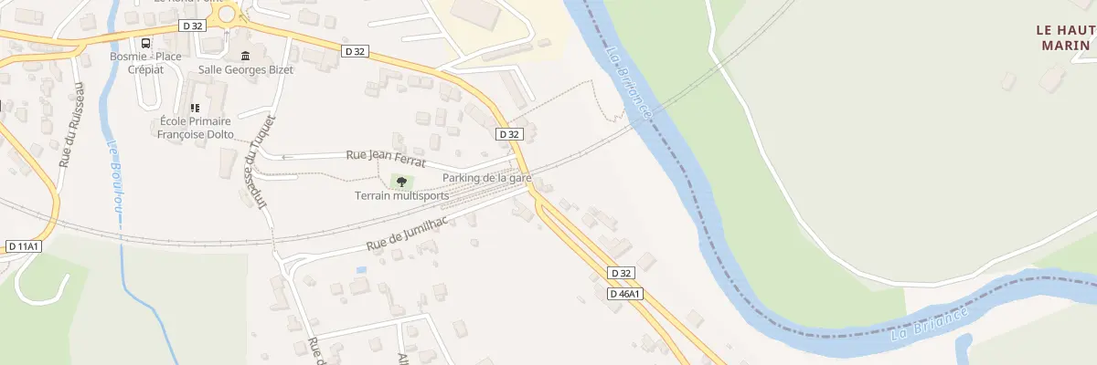 Plan du 1 Rue de Saint-Paul à Bosmie-l’Aiguille