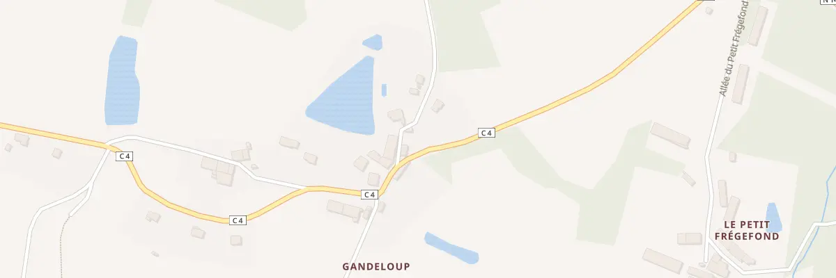 Plan du 55 Gandeloup à Nieul