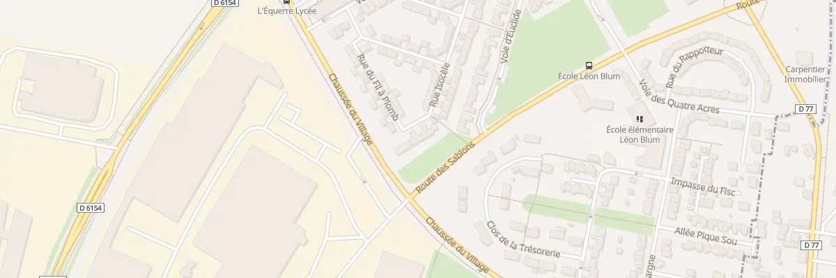 Plan du 61 Rue Isocèle à Val-de-Reuil