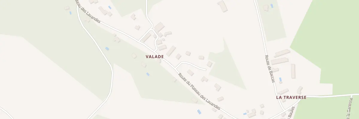 Plan du 518 La Traverse à Cénac-et-Saint-Julien