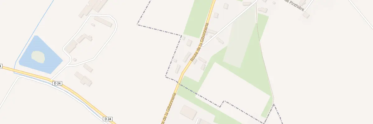Plan du 10B Rte de la Gibonnerie à Favières