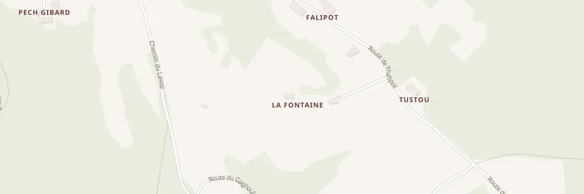 Plan du 5127 La Fontaine à Goujounac