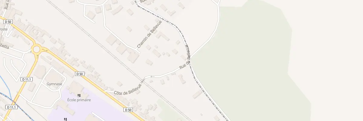 Plan du 12 Rue de Bellevue à Nonancourt