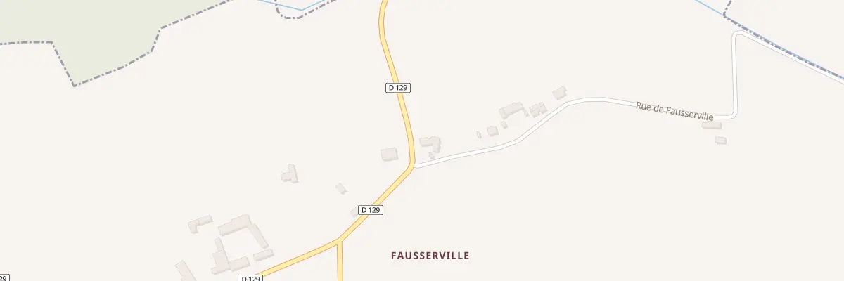 Plan du 14 Rue de Fausserville aux Châtelliers-Notre-Dame
