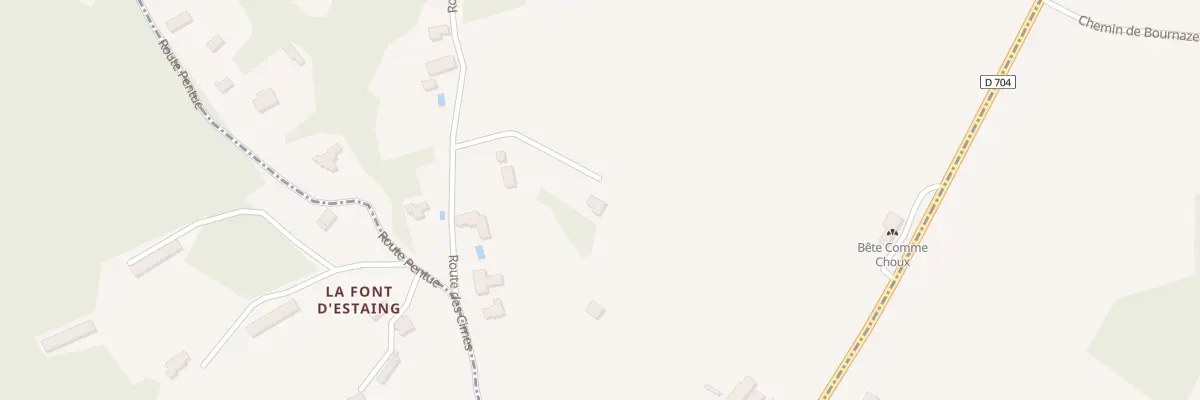 Plan du 380 Rte des Cimes à Marcillac-Saint-Quentin